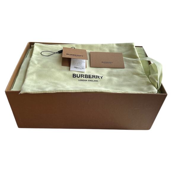 Burberry Melroy TB Monogram-Embossed Slides, EU39/US6 - Picture 13 of 15